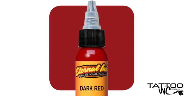 Eternal Tattoo Ink - Dark Red - (1oz) - Eternal InkTattooINC Pty Ltd