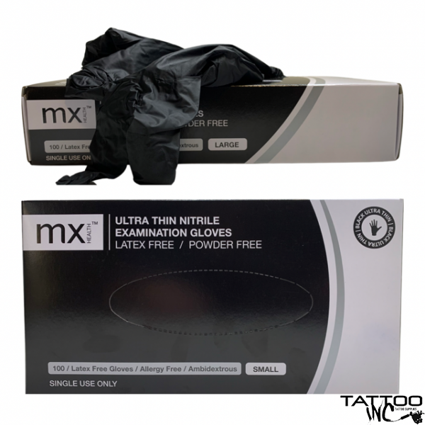 Gloves Black Nitrile  Medinox mx™