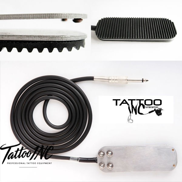 Heavy duty mini stainless steel foot switch