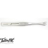 MINI Pennington 5 3/4" Tweezers Slotted with Easy Lock