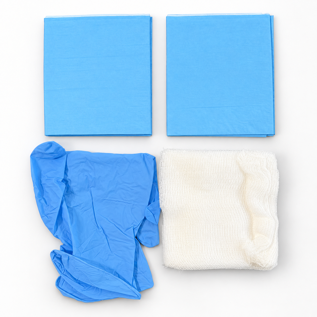 MX Health sterile nurse dressing tray for professional piercing procedures