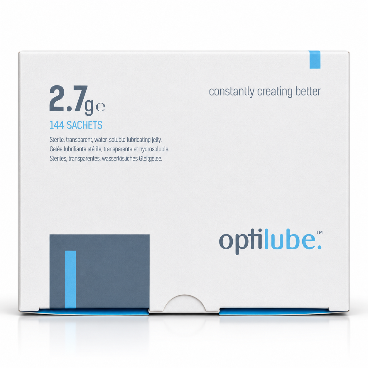 OptiLube 2.7g sterile lubricating jelly sachet for professional body piercing South Africa