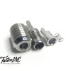 Black Dog Adjustable Click Cartridge tattoo Grip (Stainless Steel)