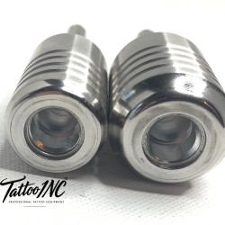 Black Dog Adjustable Click Cartridge tattoo Grip (Stainless Steel)