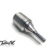 Black Dog Adjustable Click Cartridge tattoo Grip (Stainless Steel)