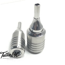 Black Dog Adjustable Click Cartridge tattoo Grip (Stainless Steel)