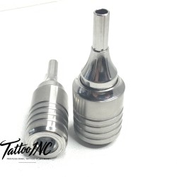 Black Dog Adjustable Click Cartridge tattoo Grip (Stainless Steel)