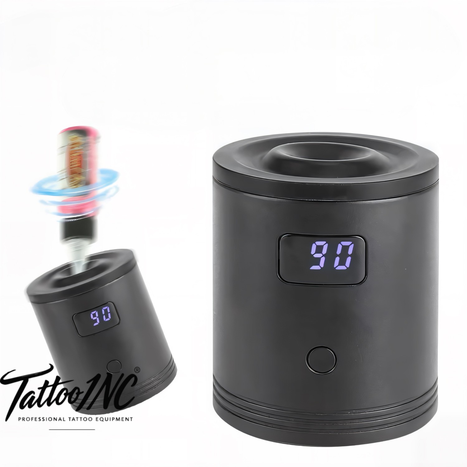 Super mini vortex tattoo ink mixer 3-speed 5200rpm Type-C rechargeable