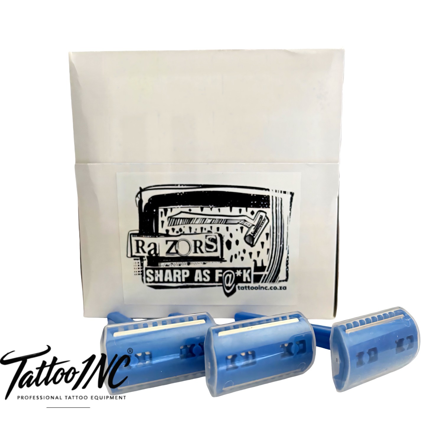 Razor Prep Black Dog 50 pack disposable surgical prep razors with Sweden stainless steel blade