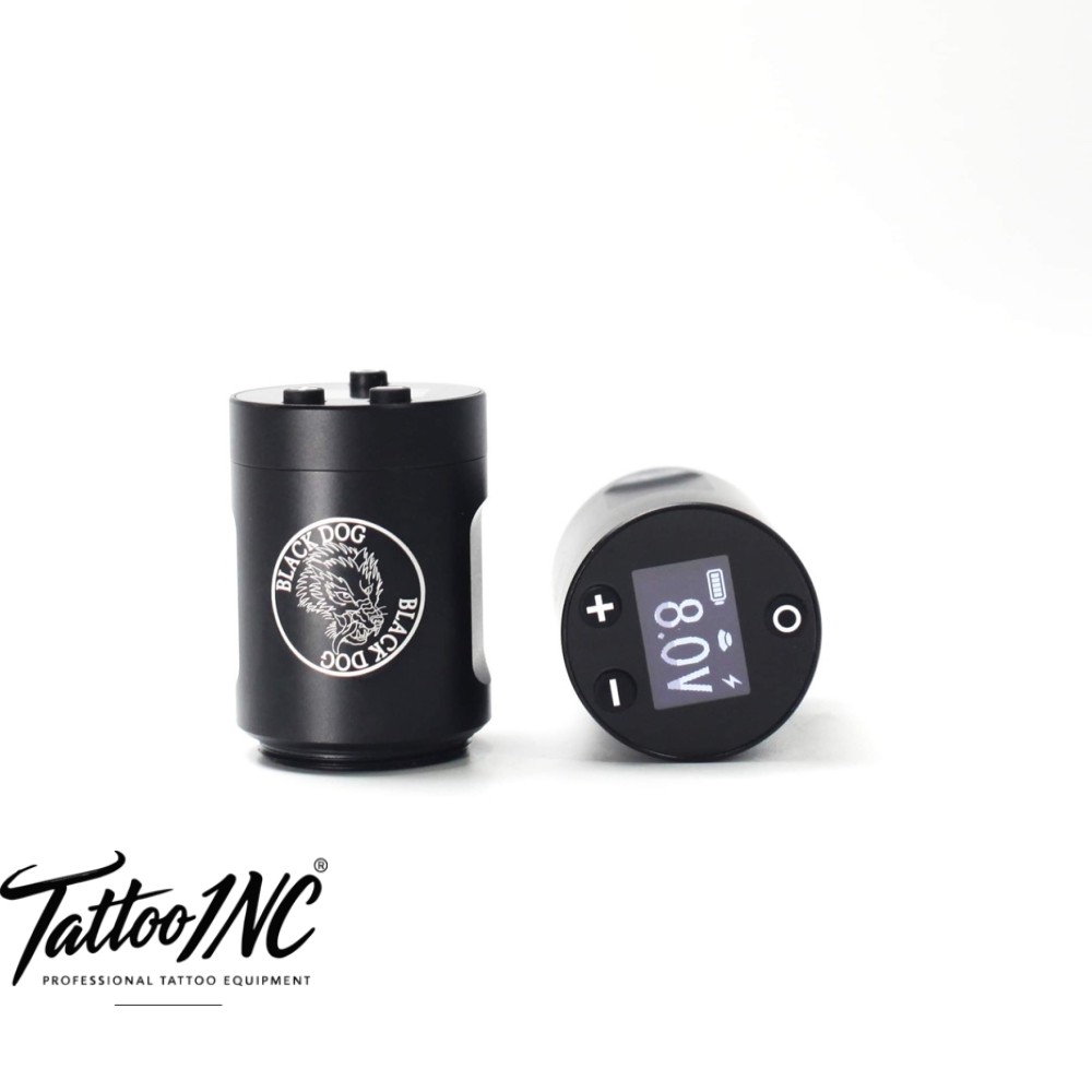Battery BlackDog V6 - Black Dog Tattoo MachinesTattooINC