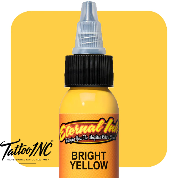 Eternal Tattoo Ink - Bright Yellow -  (1oz)
