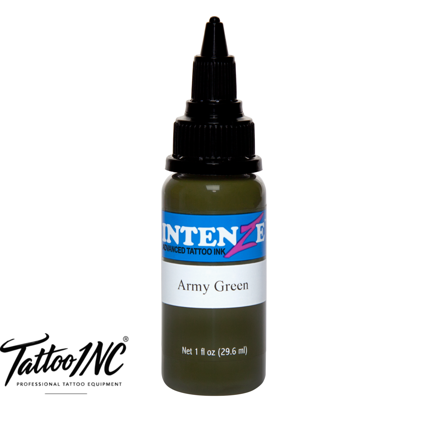 Intenze Army Green 1 oz