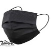 Face Mask Black and Pink 3 Ply