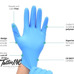 Gloves Blu-Skin  Nitrile Medinox
