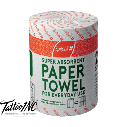 Spilpak 70m Laminate Hand Paper Rolls 6 Pack.