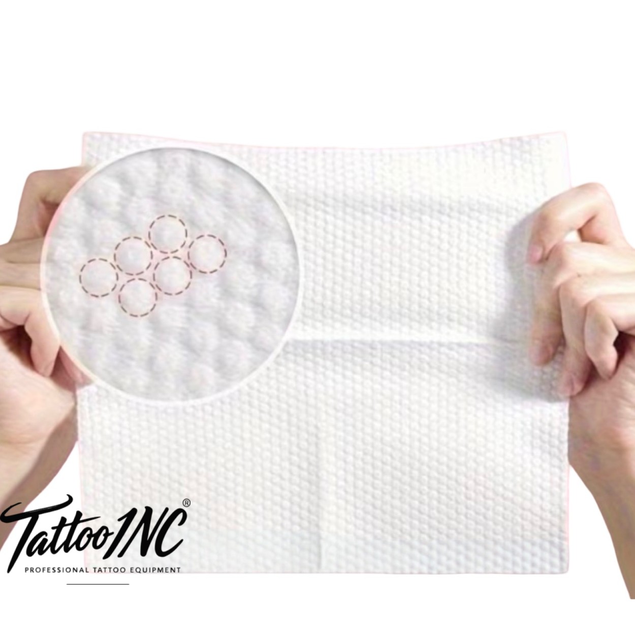 QIANHUI cotton soft cleansing towels 150x200mm 40pcs spunlace nonwoven
