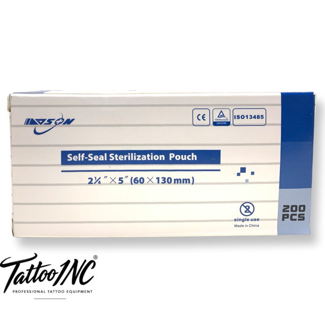 Sterilization Pouch Self Sealing 60mm x 130mm MDSON