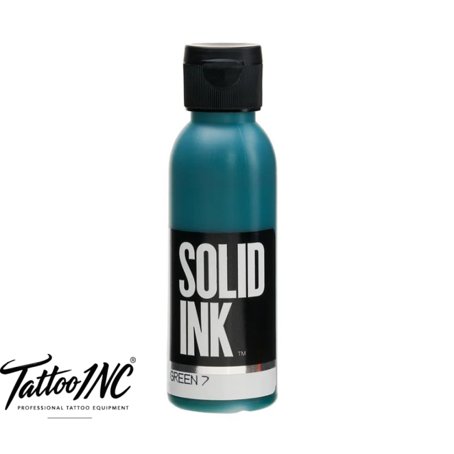 Solid Ink "Old Pigments" Green 7 2oz Bottle