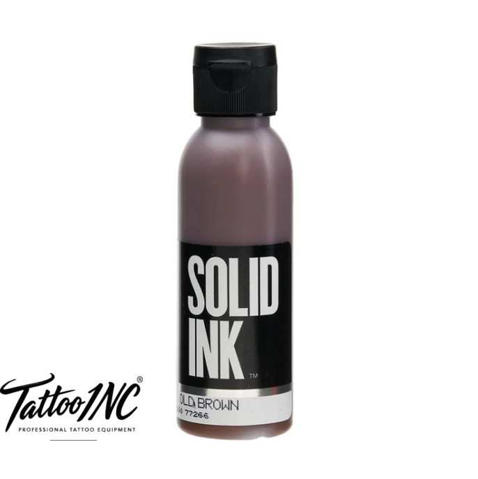 Solid Ink "Old Pigments" Traditional Old Brown 2oz Bottle