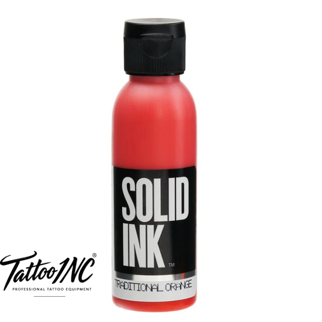 Solid Ink "Old Pigments" Traditional Orange 2oz Bottle