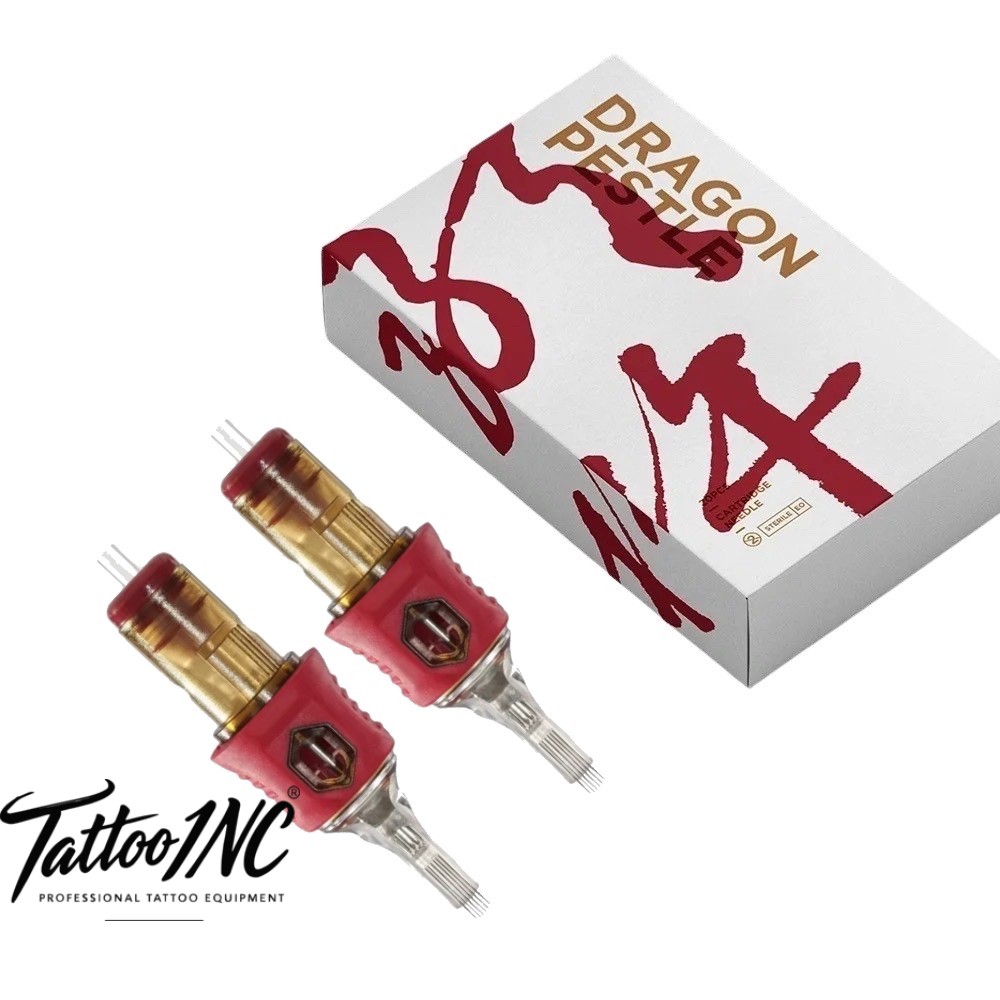 Dragon Pestle Tattoo Curved Magnums