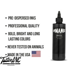 Dynamic Blackout Tattoo Ink – BLKout 8 oz Bottle