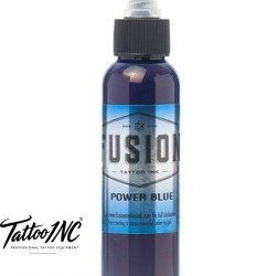 Fusion Tattoo Ink Power Blue — 1oz Expired