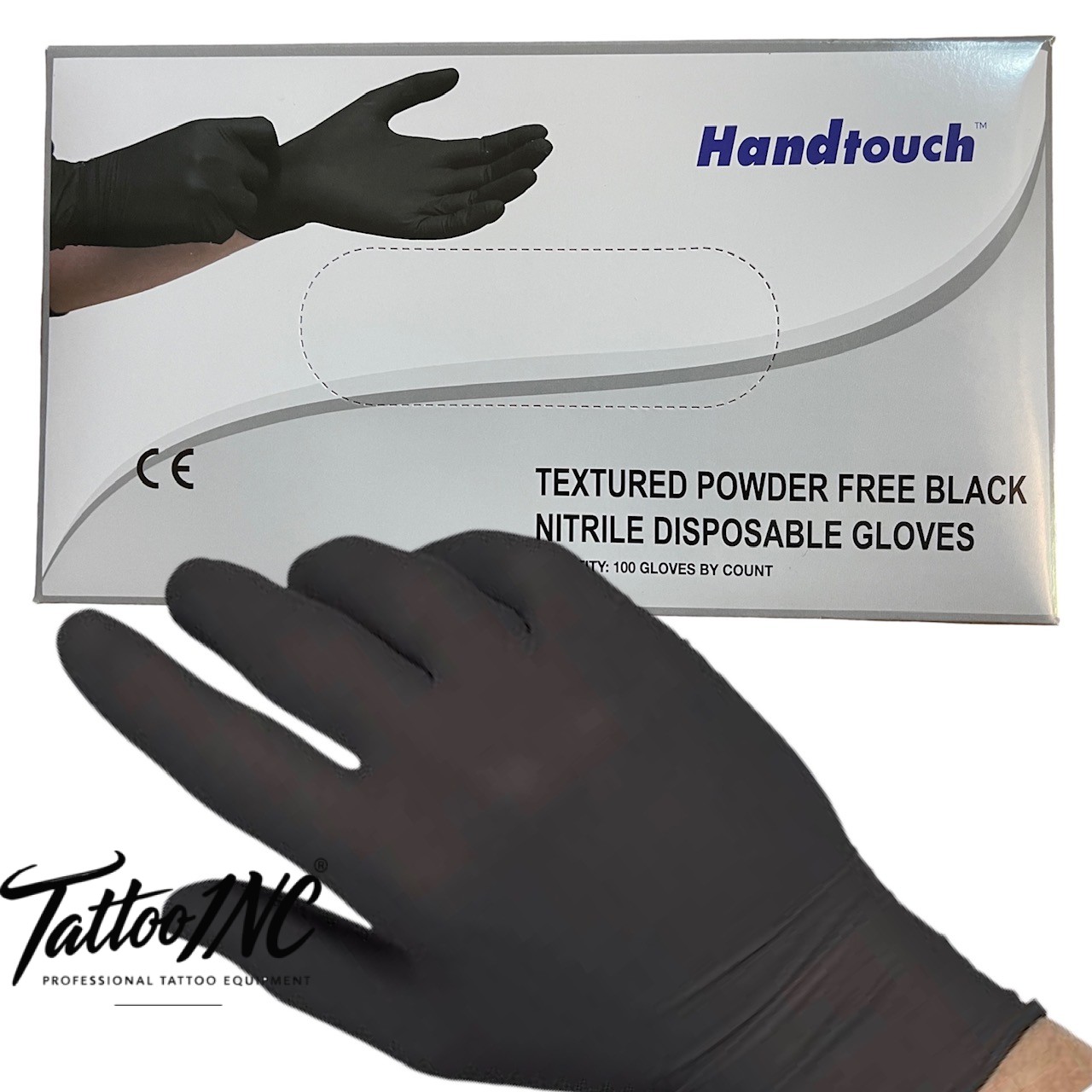 Gloves Black Nitrile Hand Touch ™