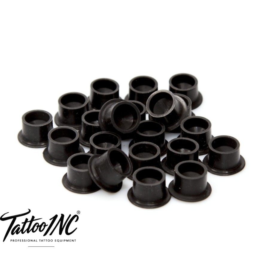 Ink Cups Stable soft silicone black (100)