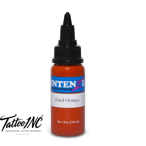 Intenze Tattoo Ink - Hard Orange - 1oz Bottle
