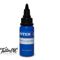  Intenze Tattoo Ink - Mario's Light Blue - 1oz Bottle