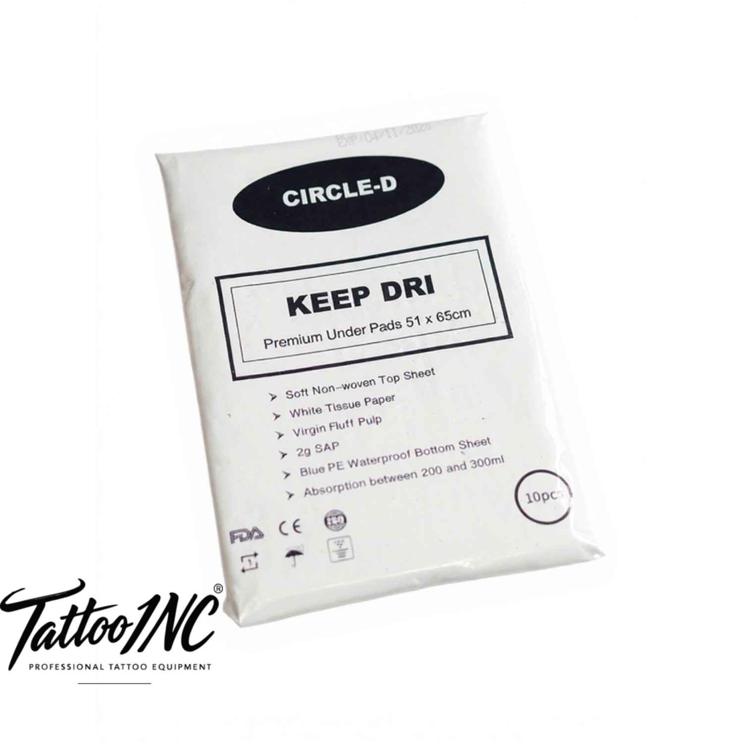 Linen saver Keep Dri 650 x 510 ( Bag of 10)