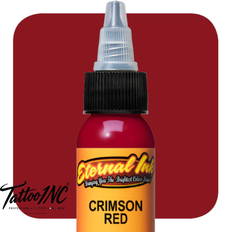 Eternal Tattoo Ink - Crimson Red -  (2 oz)