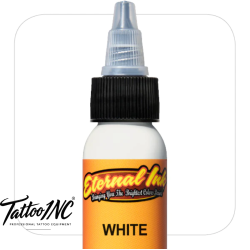 Eternal Tattoo Ink – White  -  (1, 2, 4 oz)