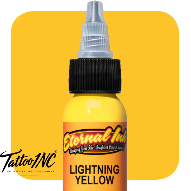 Eternal Tattoo Ink Lightning Yellow -  (1oz)