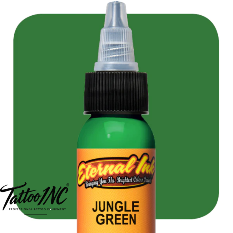 Eternal Tattoo Ink - Jungle Green  -  (1oz)