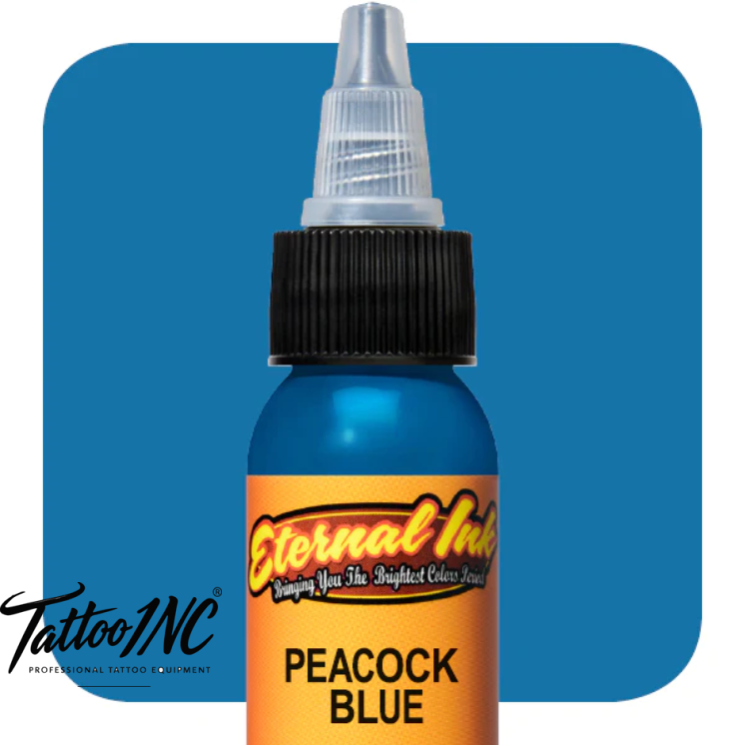 Eternal Tattoo Ink - Peacock Blue -  (1oz)