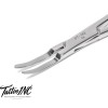 Forceps with Flat Tip (Curved 5.5" Stainless Steel Kelly)