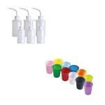 Rinse Bottles & wash cups