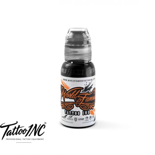 World Famous Tattoo Ink — Blackout — 1oz