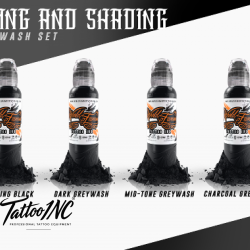 World Famous Ink Lining and Shading Ink Set — 1 oz. Bottles 