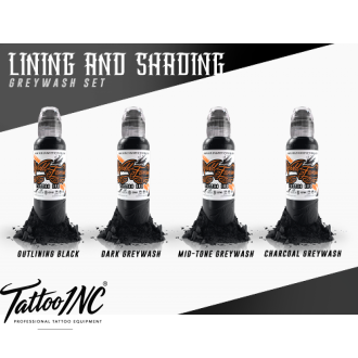 World Famous Ink Lining and Shading Ink Set — 1 oz. Bottles 