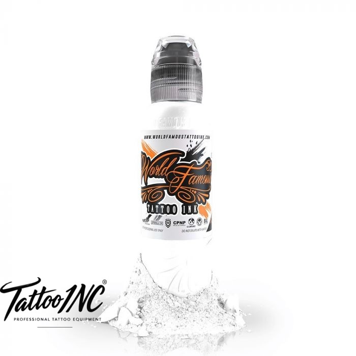 World Famous Tattoo Ink —  Michele Portrait White (1oz, 4oz)