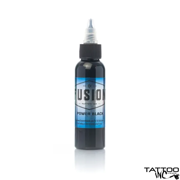 Fusion Tattoo Ink – Power Black – Size (1 oz)