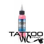 Fusion Tattoo Ink Bubblegum Pink 1oz bottle bright pink tattoo ink