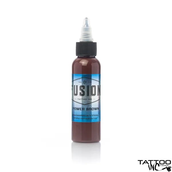 Fusion Tattoo Ink Power Brown 1 Oz