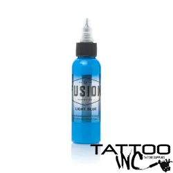 Fusion Tattoo Ink Light Blue 1 Oz