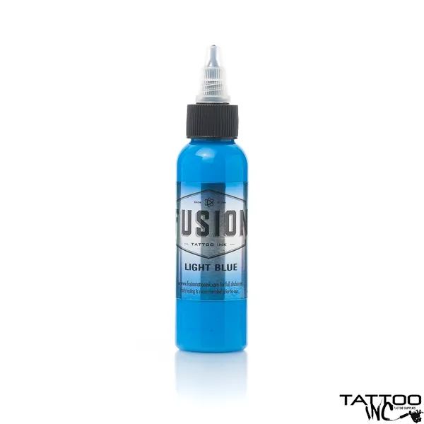 Fusion Tattoo Ink Light Blue 1 Oz