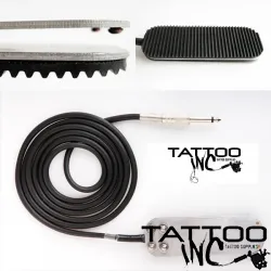 Heavy duty mini stainless steel foot switch