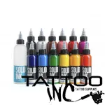 Solid Ink Colors Spectrum Set 1oz 12 bottle tattoo ink set with mixer